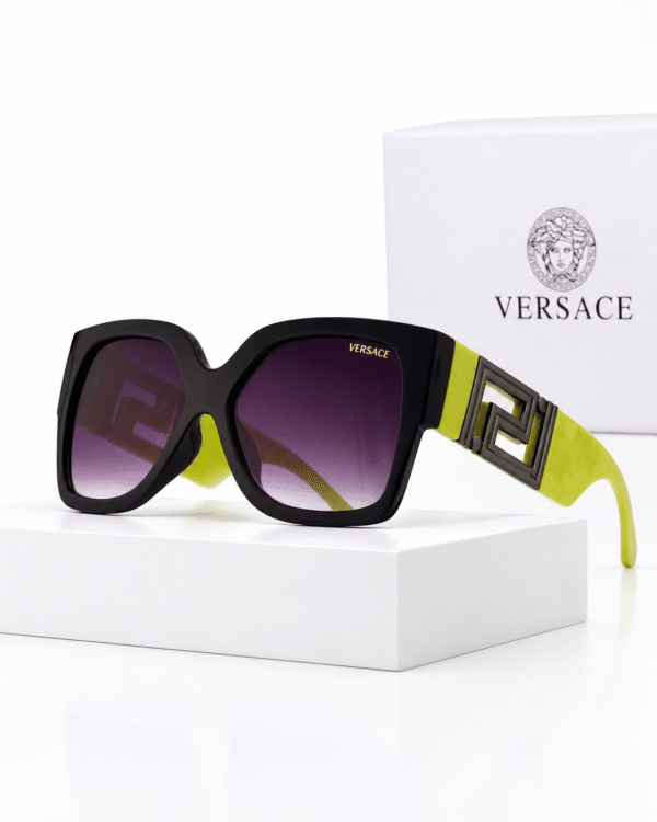 Versace Lentes de sol Oversize con Greca - vista 7