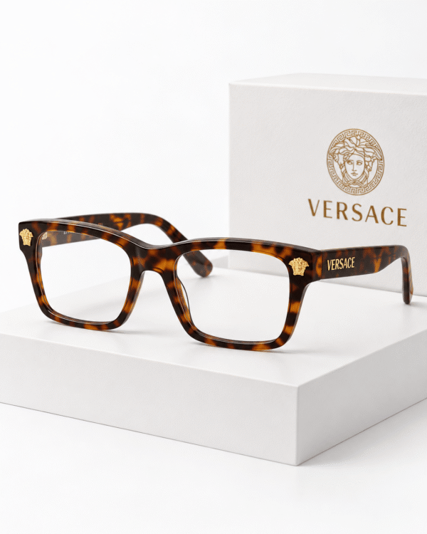 Versace Marcos ópticos Cuadrado Grueso - vista 4 Versace Marcos ópticos Cuadrado Grueso - vista 4
